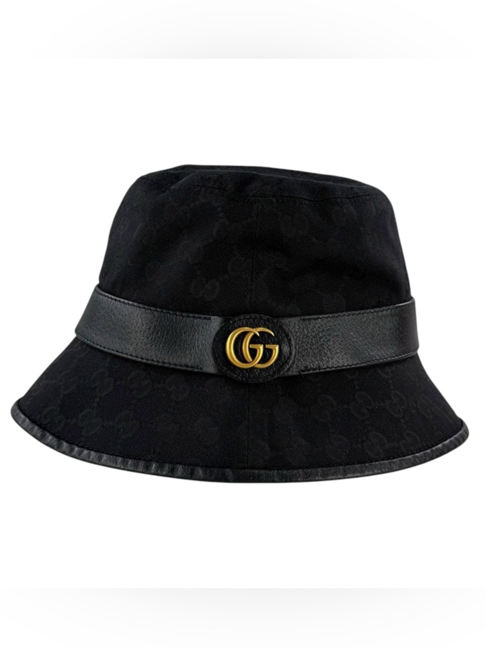 Gucci GG Logo Canvas Monogram Bucket Hat